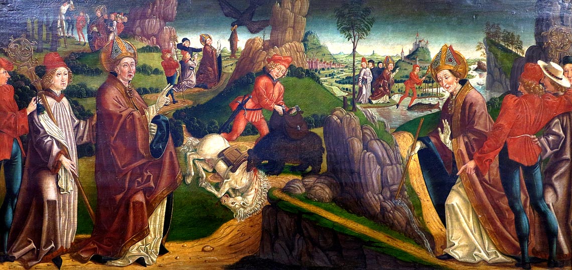 Friedrich Pacher - Korbinianaltar (1485)